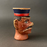 CONSTABLE Hand Puppet Head ~ Early 20th c. Punch and Judy