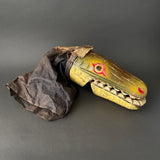 Large CROCODILE Hand Puppet ~ Late 19th c. Punch and Judy Rare!