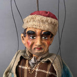 MUNZBERGO Old Man Marionette ~ Czech early 20th Century Rare!