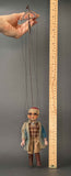 MUNZBERGO Old Man Marionette ~ Czech early 20th Century Rare!