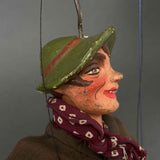 MUNZBERGO Boy Marionette ~ Czech early 20th Century Rare!