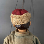 MUNZBERGO Old Man Marionette ~ Czech early 20th Century Rare!