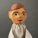 Decor-Spielzeug BOY Hand Puppet ~ 1960s rare!