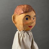Decor-Spielzeug BOY Hand Puppet ~ 1960s rare!