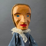 Decor-Spielzeug GRANDMOTHER Hand Puppet ~ 1960s rare!