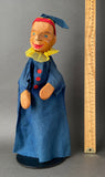 Decor-Spielzeug Mr PUNCH Hand Puppet ~ 1960s rare!