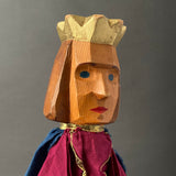 Decor-Spielzeug PRINCE Hand Puppet ~ 1960s rare!
