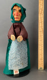 Decor-Spielzeug WITCH Hand Puppet ~ 1960s rare!