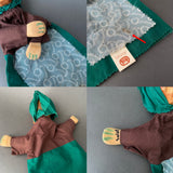 Decor-Spielzeug WITCH Hand Puppet ~ 1960s rare!