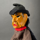 Decor-Spielzeug WIZARD Hand Puppet ~ 1960s rare!