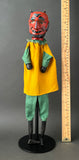 DEVIL Hand Puppet ~ Early 20th c. Punch and Judy