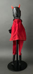 DEVIL Hand Puppet ~ Early 20th c. Punch and Judy Rare!