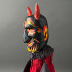 DEVIL Hand Puppet ~ Early 20th c. Punch and Judy Rare!
