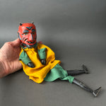 DEVIL Hand Puppet ~ Early 20th c. Punch and Judy