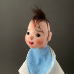 Baby Hand Puppet by Curt Meissner ~ 1970s Rare!