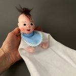 Baby Hand Puppet by Curt Meissner ~ 1970s Rare!