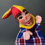 Mr Punch Hand Puppet by Curt Meissner ~ 1960s Large!