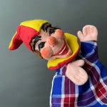 Large Mr Punch Hand Puppet by Curt Meissner ~ 1960s Mint!