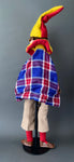 Large Mr Punch Hand Puppet by Curt Meissner ~ 1960s Mint!