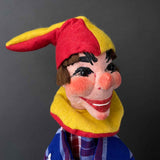 Mr Punch Hand Puppet by Curt Meissner ~ 1960s Large!