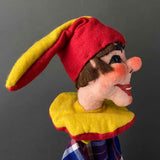 Mr Punch Hand Puppet by Curt Meissner ~ 1960s Large!