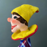 Large Mr Punch Hand Puppet by Curt Meissner ~ 1960s Mint!