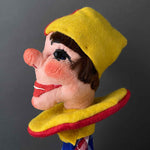 Mr Punch Hand Puppet by Curt Meissner ~ 1960s Large!