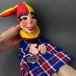 Mr Punch Hand Puppet by Curt Meissner ~ 1960s Large!