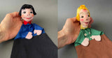 MAX and MORITZ Hand Puppets by Curt Meissner ~ 1960s