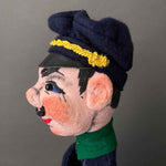 POLICEMAN Hand Puppet by Curt Meissner ~ 1960s Large!