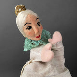 QUEEN Hand Puppet by Curt Meissner ~ 1960s