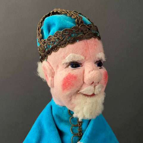 KING Hand Puppet by Curt Meissner ~ 1960s