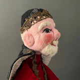 KING Hand Puppet by Curt Meissner ~ 1960s