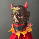 DEVIL Hand Puppet ~ Early 20th Century Rare!
