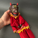 DEVIL Hand Puppet ~ Early 20th Century Rare!