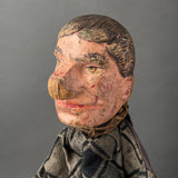 GENTLEMAN Hand Puppet ~ Late 19th c. Punch and Judy