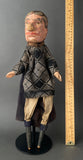 GENTLEMAN Hand Puppet ~ Late 19th c. Punch and Judy