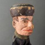 JUDGE Hand Puppet ~ Late 19th c. Punch and Judy