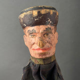 JUDGE Hand Puppet ~ Late 19th c. Punch and Judy