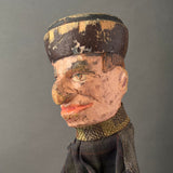 JUDGE Hand Puppet ~ Late 19th c. Punch and Judy