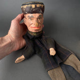 JUDGE Hand Puppet ~ Late 19th c. Punch and Judy