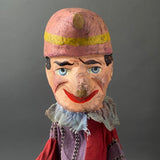 Mr PUNCH Hand Puppet ~ Early 20th c. Rare!