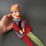 Mr PUNCH Hand Puppet ~ Early 20th c. Rare!