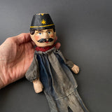 Constable Hand Puppet ~ Early 20th c. Rare!