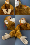 EDUCA Monkey Hand Puppet ~ 1930s Rare!