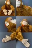 EDUCA Monkey Hand Puppet ~ 1930s Rare!