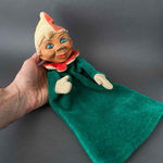 Clown Hand Puppet ~ by Franz Carl Weber 1960s Rare!