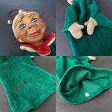 Clown Hand Puppet ~ by Franz Carl Weber 1960s Rare!