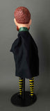 GENTLEMAN Hand Puppet ~ Late 19th c. Punch and Judy