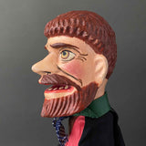 GENTLEMAN Hand Puppet ~ Late 19th c. Punch and Judy